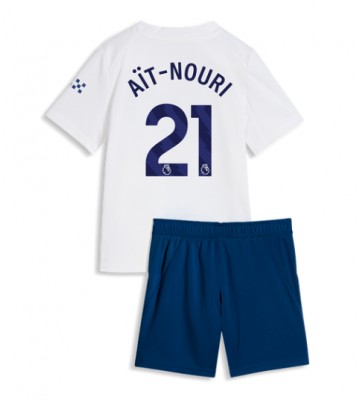 Manchester City Rayan Ait-Nouri #21 Tredjeställ Barn 2026-27 Kortärmad (+ Korta byxor)